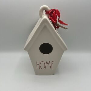 Rae Dunn HOME Double Sided Pinecone Birdhouse New